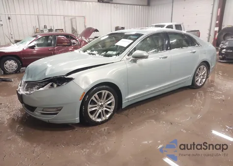 2014 Lincoln Mkz Hybrid из США, поврежденный, VIN 3LN6L2LU2ER825861